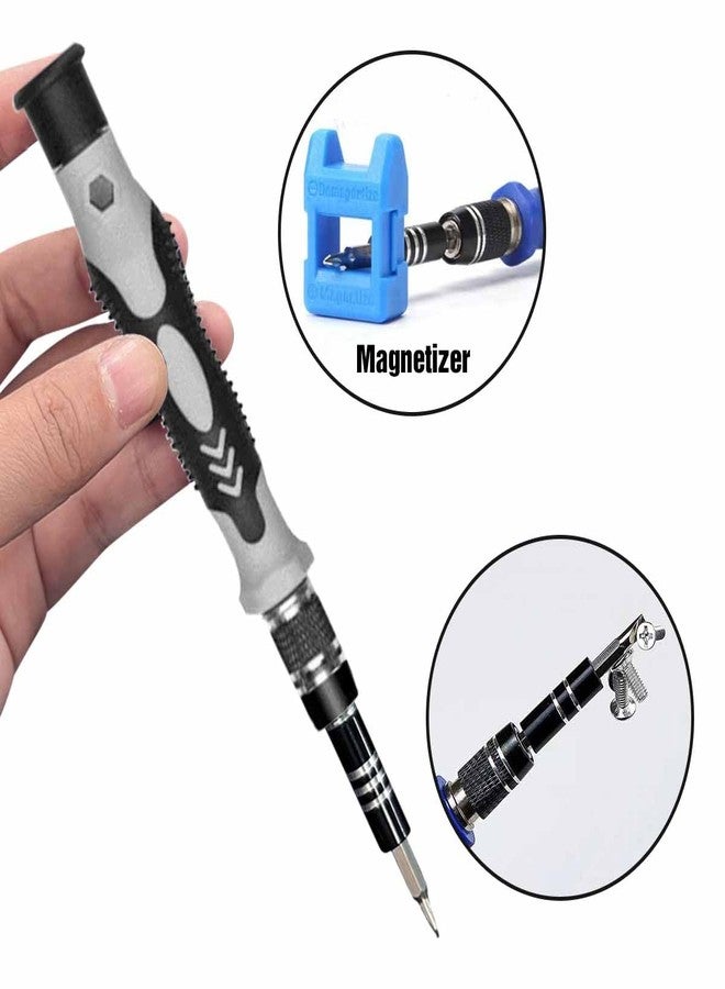 EFAITHFIX Precision Screwdriver Set,Professional 115 In 1 Magnetic Repair Tool Kit For Computer,Mobile Phone,Laptop,Tablet,Game Console,Watch,Camera,Eyeglasses,Electronics,Diy Projects,Etc,Grey - Image 4